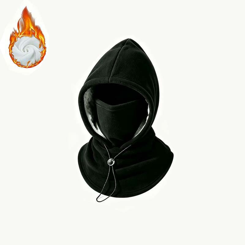 🔥 LAST DAY SALE – 50% OFF ❄️ 2-Piece Plush-Lined & Thickened Winter Face Mask and Hat Set – Windproof, Full Face & Neck Protection🔥🔥