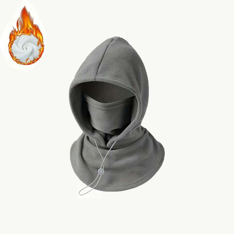 🔥 LAST DAY SALE – 50% OFF ❄️ 2-Piece Plush-Lined & Thickened Winter Face Mask and Hat Set – Windproof, Full Face & Neck Protection🔥🔥