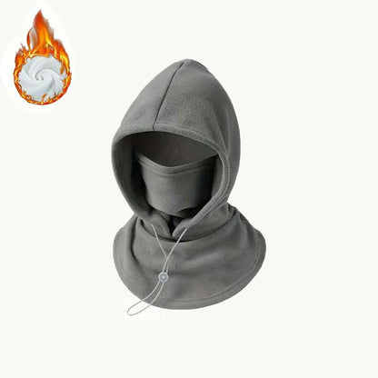🔥 LAST DAY SALE – 50% OFF ❄️ 2-Piece Plush-Lined & Thickened Winter Face Mask and Hat Set – Windproof, Full Face & Neck Protection🔥🔥
