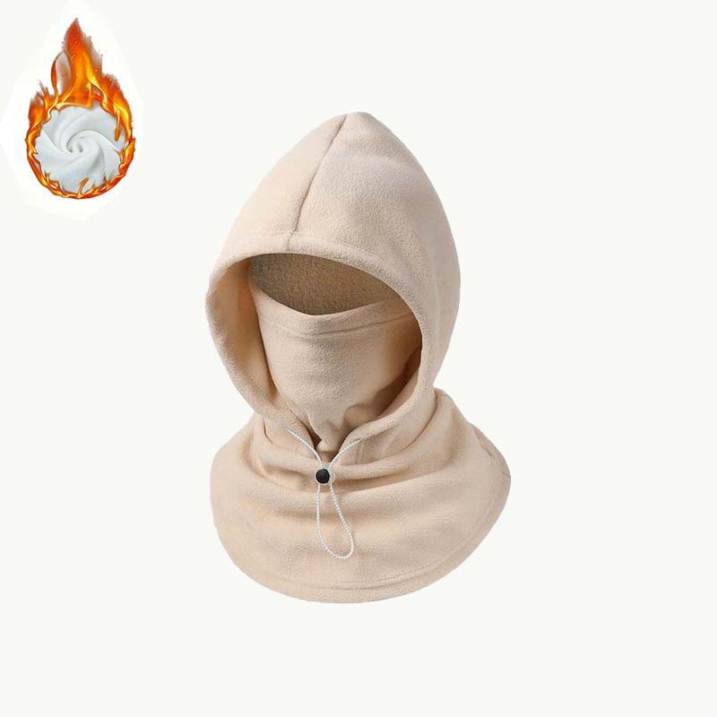 🔥 LAST DAY SALE – 50% OFF ❄️ 2-Piece Plush-Lined & Thickened Winter Face Mask and Hat Set – Windproof, Full Face & Neck Protection🔥🔥