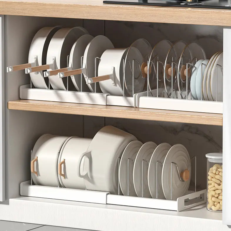 ↔️Adjustable Shelf Rack for Kitchen Cabinet🍳