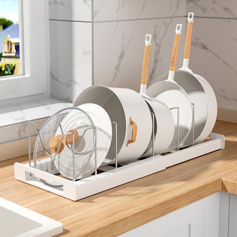 ↔️Adjustable Shelf Rack for Kitchen Cabinet🍳