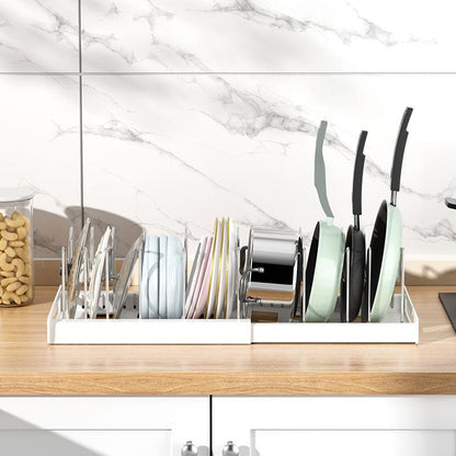 ↔️Adjustable Shelf Rack for Kitchen Cabinet🍳