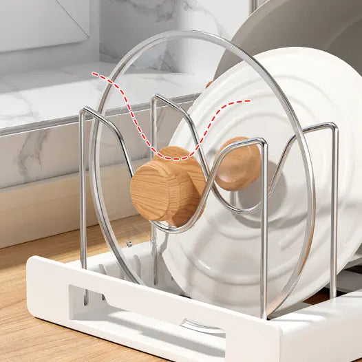 ↔️Adjustable Shelf Rack for Kitchen Cabinet🍳